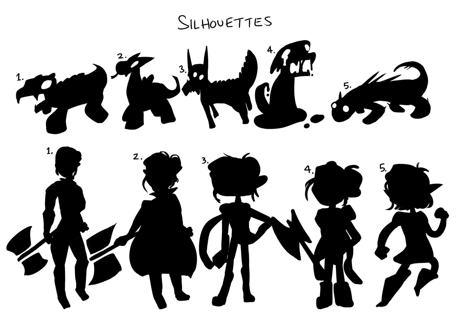 Draglede Silhouettes